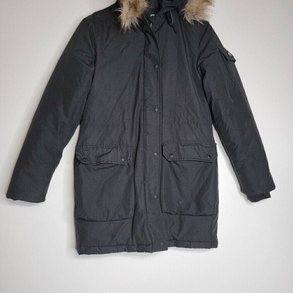 𝅺PENFIELD Women's Insulated Parka Black Coat Jacket Cold Weather Size XSMALL - Picture 2 of 12